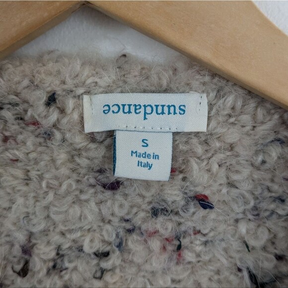 Sundance Open Front Tunic Vest Alpaca Boucle Knit Coastal Secrets S Small - Picture 5 of 8